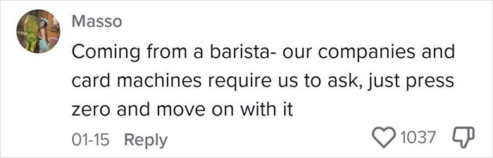 Woman Says She Will Not Tip Starbucks Drive-Thru Workers For Handing Her A Cup, Starts A Discussion Online