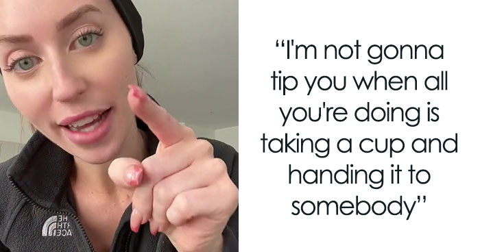 Woman Says She Will Not Tip Starbucks Drive-Thru Workers For Handing Her A Cup, Starts A Discussion Online