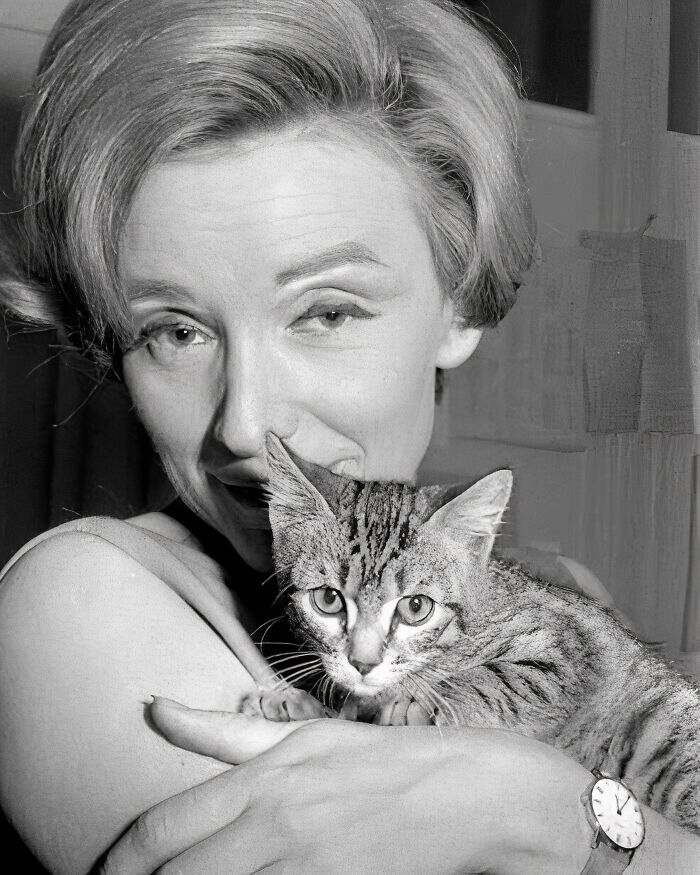 Swiss Model And Radio And Television Presenter Heidi Abel Had The Typical Charm Of A Puppy In This Portrait Taken In Zurich, Switzerland In 1968