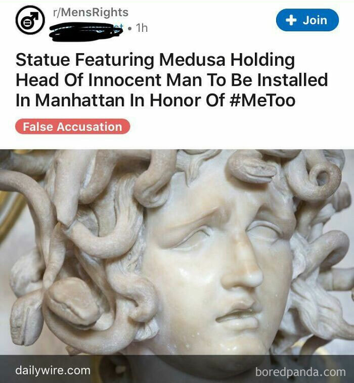 A Statue Representing The Myth Of A Woman Who Was R**ed Is Going To Be Installed In Honor Of Metoo