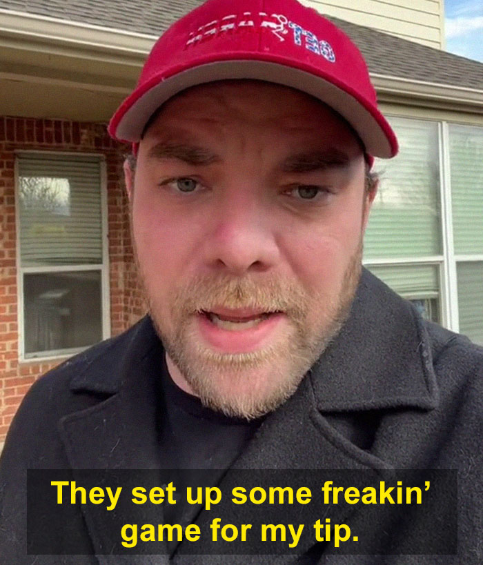 "I'm At A Place Of Employment, Not Here To Play": Server Shuts Down Customer Who Tried To Turn His Tip Into Content For Their Video