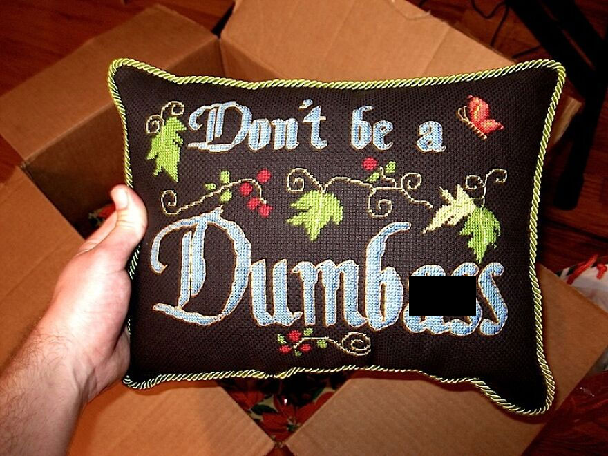 A Box Of Presents Just Arrived From Home