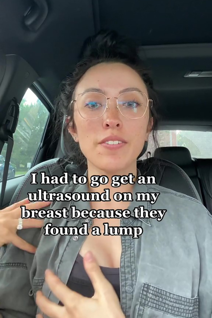 After Wearing Sports Bras Almost All Of The Time, This Woman Suddenly Finds A Strange Breast Lump, Decides To Enlighten Other Women Of Related Risks