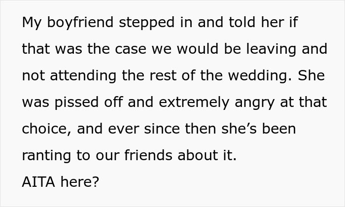 Woman Leaves "Friend's" Wedding After She's Called Out For Not Covering Up Her Skin Condition