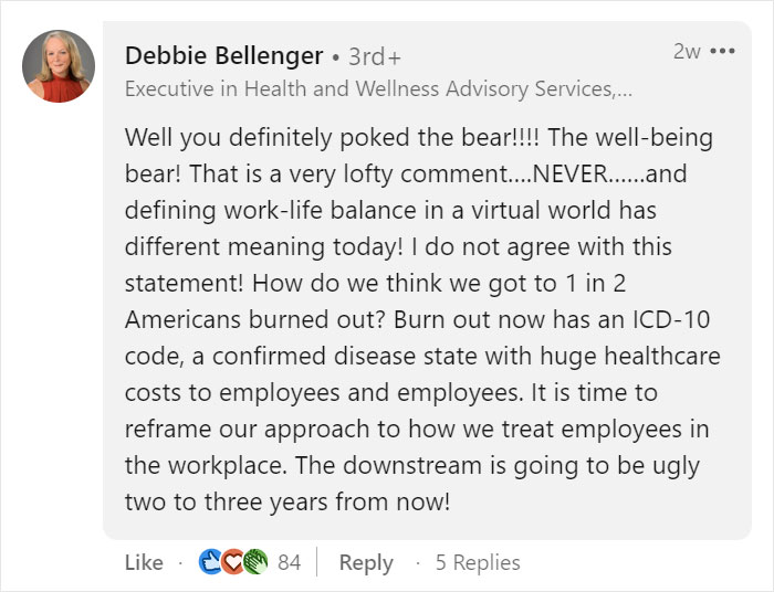 CEO Makes A LinkedIn Post Saying "Never Hire Anyone That's Looking For Work Life Balance," And It Backfires