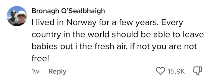 TikToker Documents Norwegian Custom Of Leaving Babies Alone Outside In Freezing Weather, Goes Viral