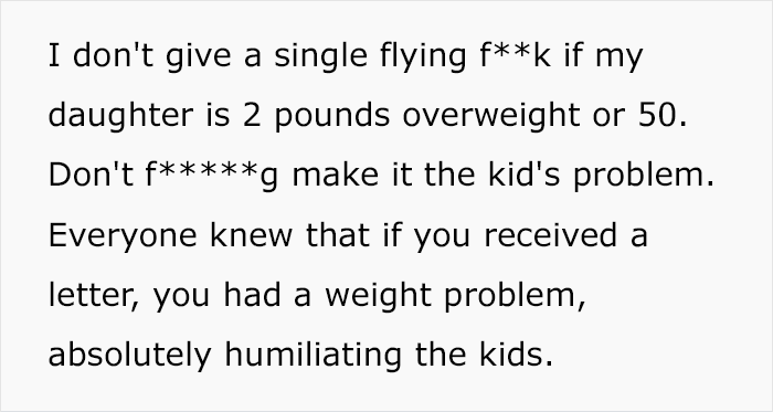 Mom Is Devastated After Daughter Refuses Food Because School Sent Her A Letter Over Her 2 Lb &ldquo;Weight Problem&rdquo;