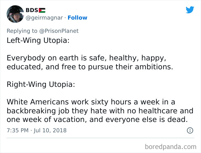 They're Two Different Realities