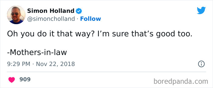 Tweets About In Laws