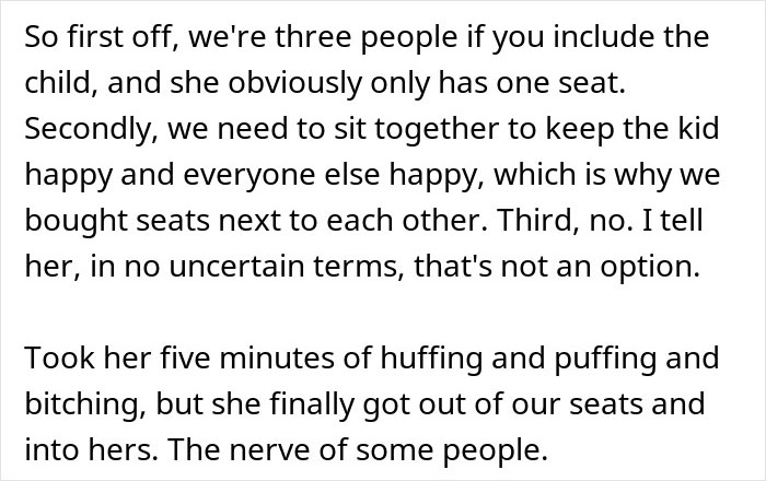 “I Paid Extra For These Seats And Would Like To Sit In Them”: Man Gets Into Argument With Entitled Old Couple Over Plane Seats “I Paid Extra For These Seats And Would Like To Sit In Them”: Man Gets Into Argument With Entitled Old Couple Over Plane Seats