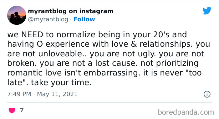 Saw This Posted Earlier On Ig. As Vile As Incel Rhetoric Can Be, I Truly Hope That One Day They Will Be Able To Absorb This Message, And Understand That Their Energy Would Be Far Better Spent Trying To Remove The Stigma Rather Than Demanding Government-Issued Girlfriend Slaves