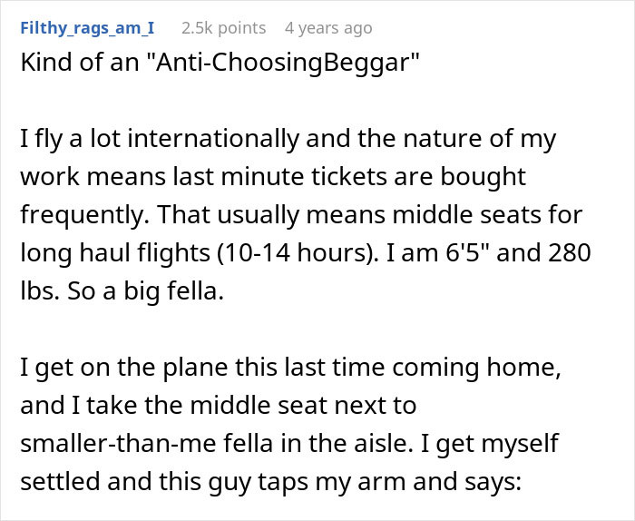 “I Paid Extra For These Seats And Would Like To Sit In Them”: Man Gets Into Argument With Entitled Old Couple Over Plane Seats “I Paid Extra For These Seats And Would Like To Sit In Them”: Man Gets Into Argument With Entitled Old Couple Over Plane Seats