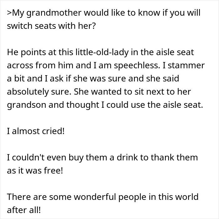 “I Paid Extra For These Seats And Would Like To Sit In Them”: Man Gets Into Argument With Entitled Old Couple Over Plane Seats “I Paid Extra For These Seats And Would Like To Sit In Them”: Man Gets Into Argument With Entitled Old Couple Over Plane Seats