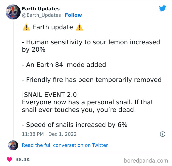 Interesting-Earth-Updates