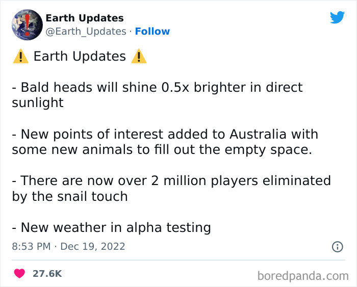 Interesting-Earth-Updates