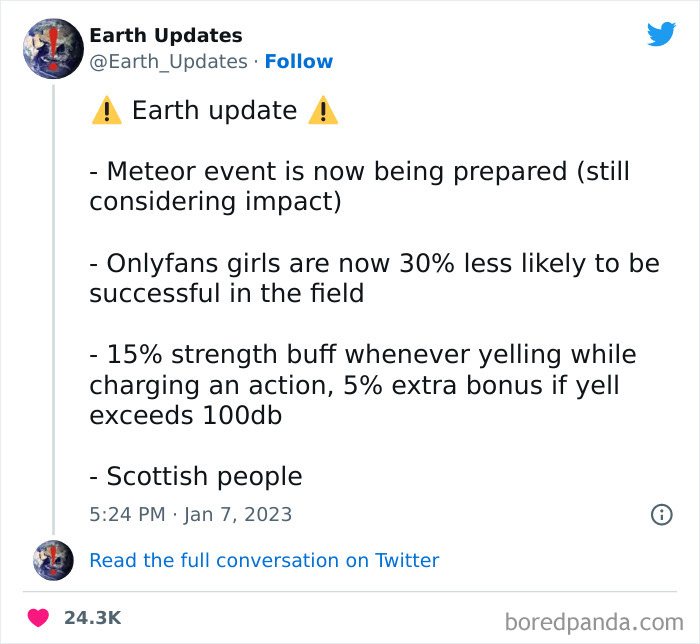 Interesting-Earth-Updates