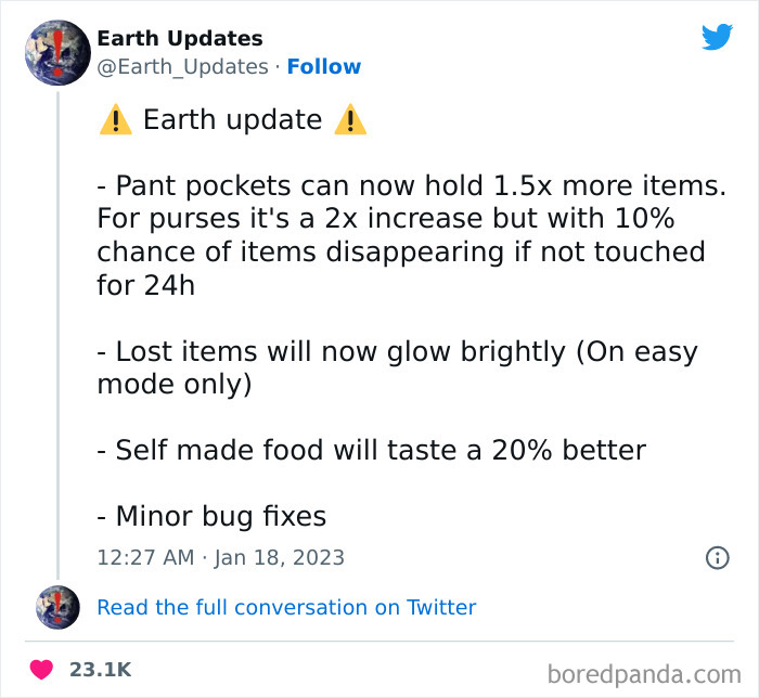 Interesting-Earth-Updates
