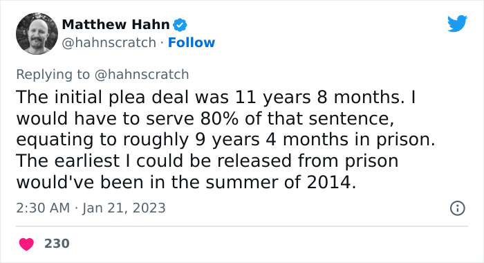 Ex-Con 'Hacked' The System To His Own Benefit And Rejected The Plea Deal, Demanding To Be Sentenced For Longer, Ends Up Serving Less