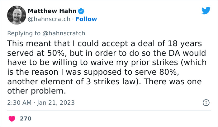 Ex-Con 'Hacked' The System To His Own Benefit And Rejected The Plea Deal, Demanding To Be Sentenced For Longer, Ends Up Serving Less