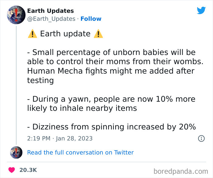 Interesting-Earth-Updates