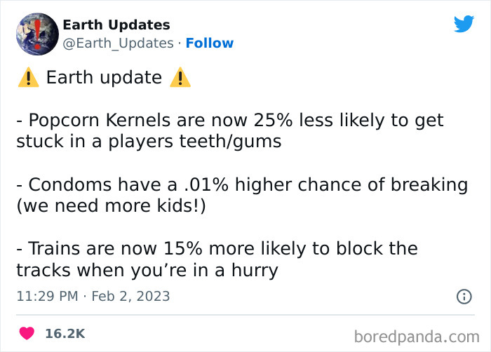 Interesting-Earth-Updates