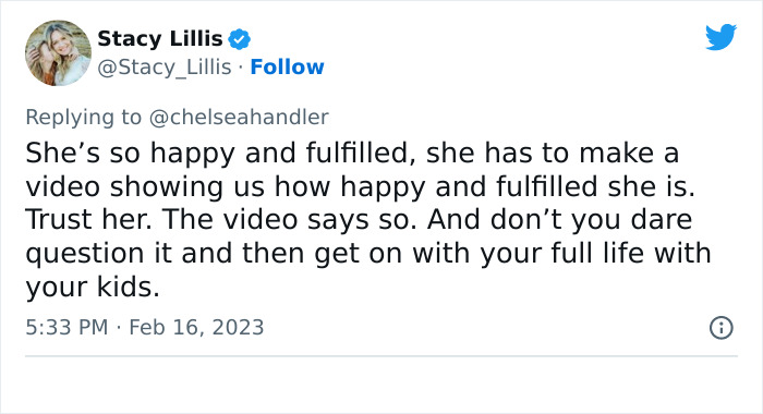 Chelsea Handler's Comic Video 'Day In The Life Of A Childless Woman' Goes Viral, Deeply Triggers Conservative Audience