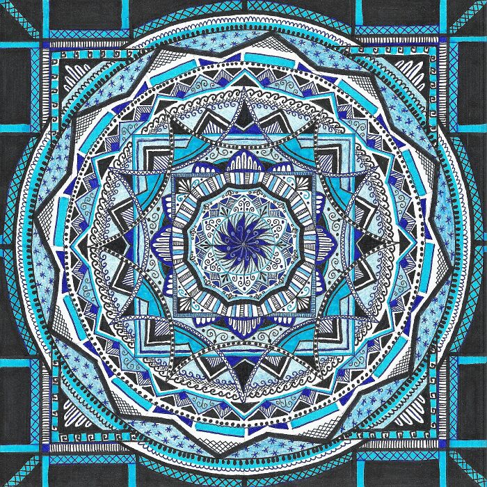 Blue Mandala