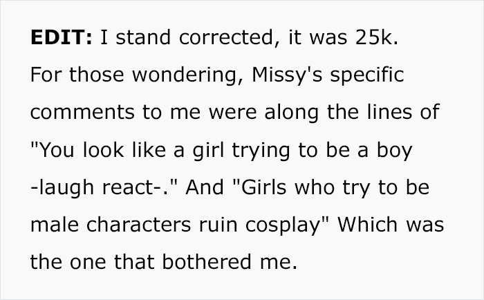 Self-Proclaimed &ldquo;Non-Judgmental&rdquo; Woman Enters Kindness Contest To Win $25k, Man She Bullied Over Cosplay Steps In To Deliver Karma