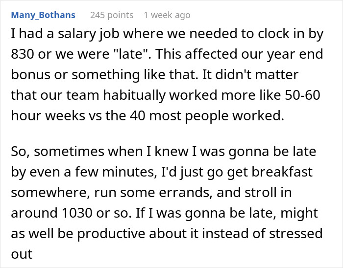 Boss, Tired Of People Not Coming In At 6 AM Sharp, Decides To Punish Them By Docking 15 Mins, But It Quickly Comes Back To Bite Him