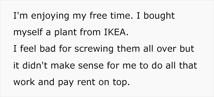 Family Doesn't Appreciate All The Household Work This Woman Does And Demands She Pays Rent, Regret It When She Moves Out Instead Family Doesn't Appreciate All The Household Work This Woman Does And Demands She Pays Rent, Regret It When She Moves Out Instead