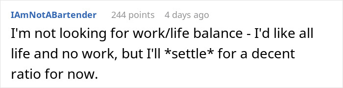 CEO Makes A LinkedIn Post Saying "Never Hire Anyone That's Looking For Work Life Balance," And It Backfires