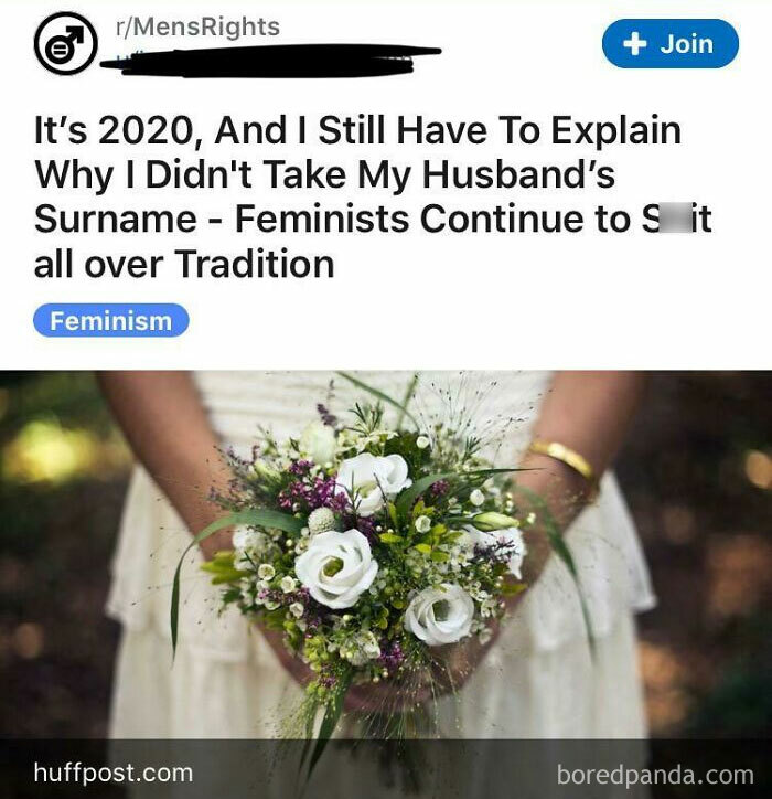 F**k Women Who Don’t Change Their Name!!!