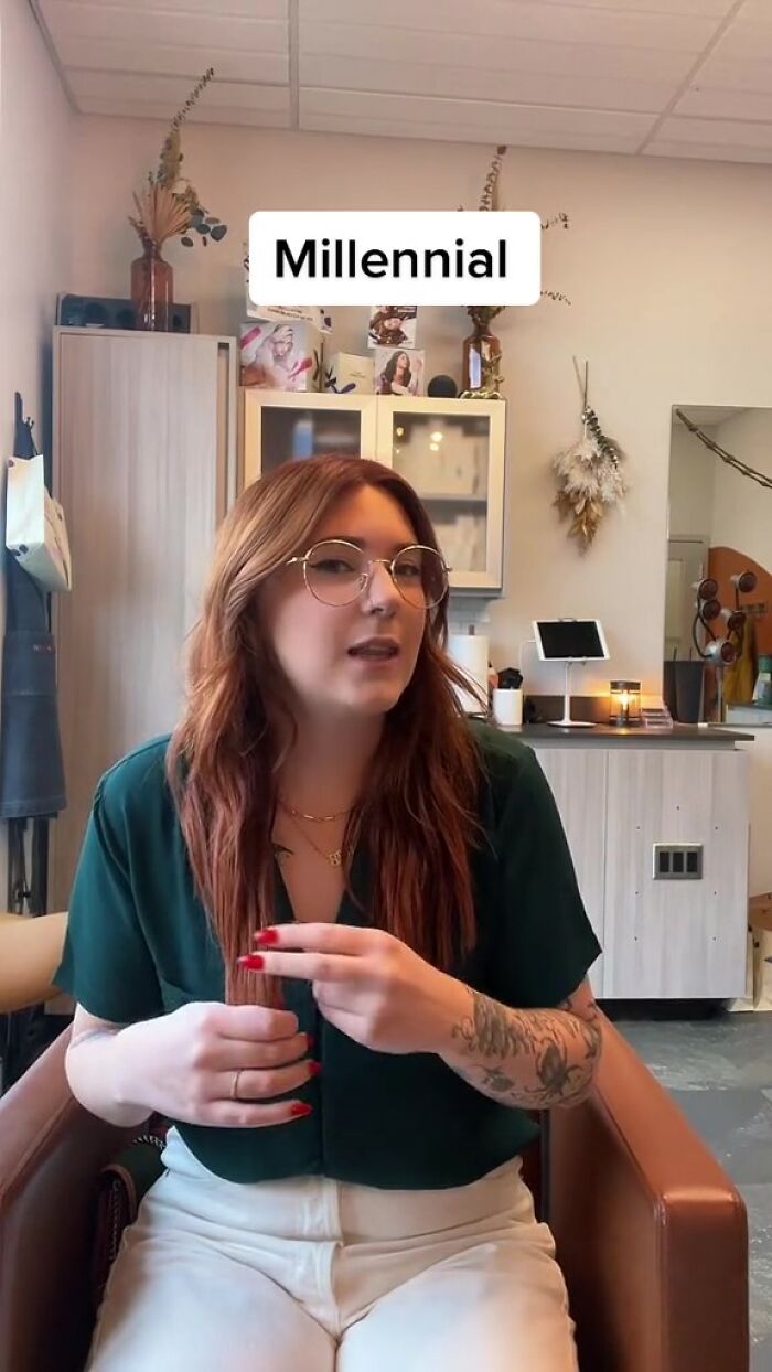 People Are Cracking Up At The Accuracy Of This Hairstylist Jokingly Describing Millennials Vs. Gen Z At The Hair Salon