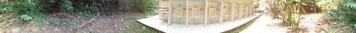 Men's Room At A Very Beautiful Garden In Northern Thailand