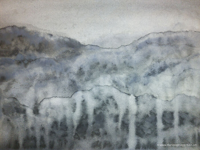 I Create Paintings With Charcoal And Salt And The Result Is Whimsical (18 Pics)