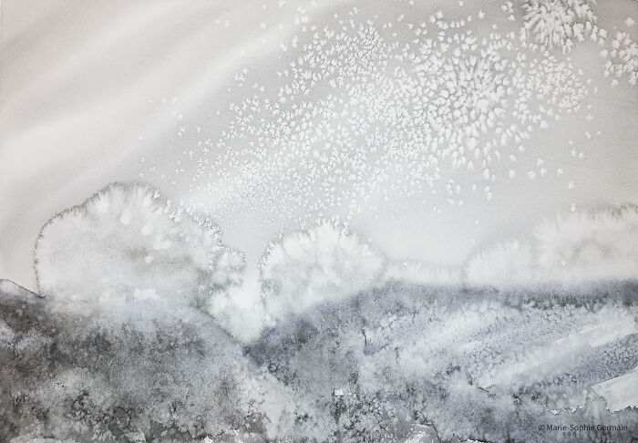 I Create Paintings With Charcoal And Salt And The Result Is Whimsical (18 Pics)