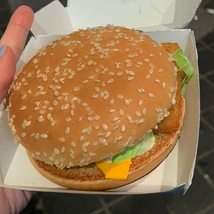 This Instagram Account Continues To Find McDonald's Most 'Senget' Burgers (50 New Pics)