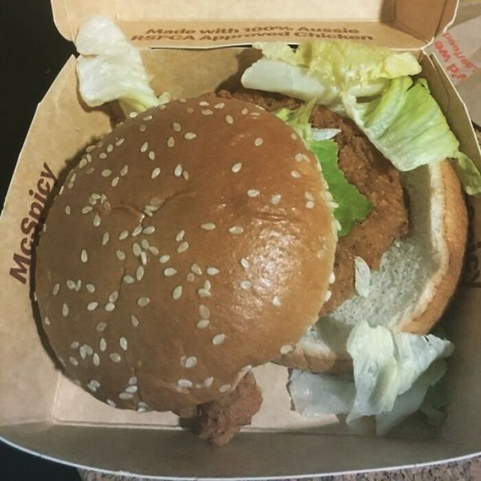This Instagram Account Continues To Find McDonald's Most 'Senget' Burgers (50 New Pics)
