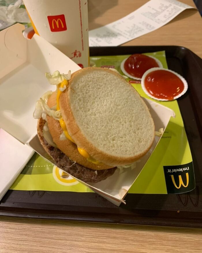 This Instagram Account Continues To Find McDonald's Most 'Senget' Burgers (50 New Pics)