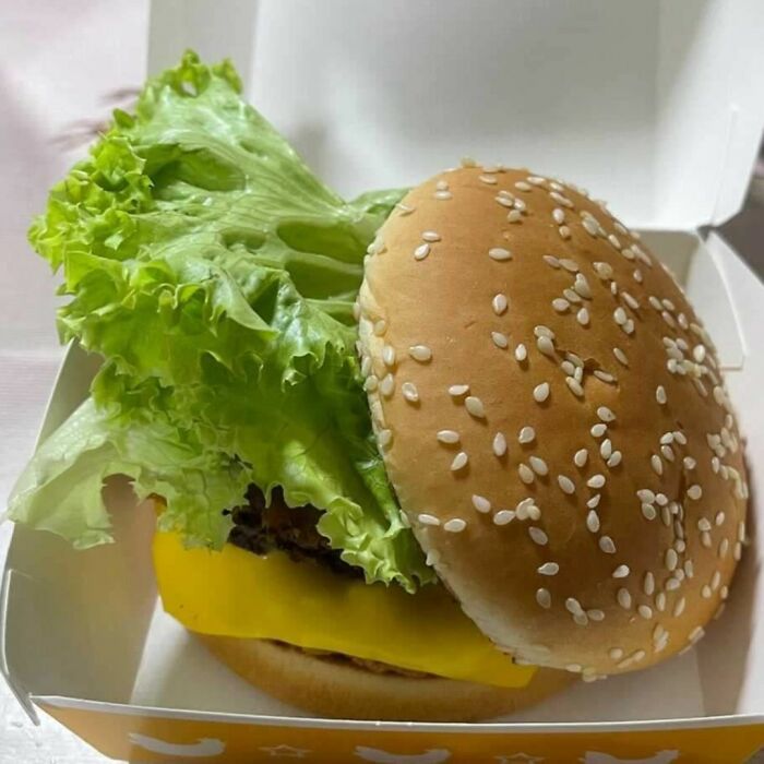 This Instagram Account Continues To Find McDonald's Most 'Senget' Burgers (50 New Pics)
