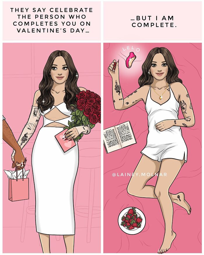 28 New Honestly Relatable Comics Revealing Societal Standards By Lainey Molnar