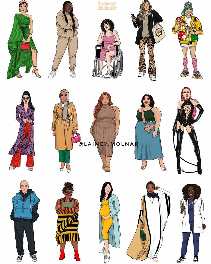 28 New Honestly Relatable Comics Revealing Societal Standards By Lainey Molnar