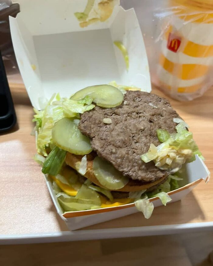 This Instagram Account Continues To Find McDonald's Most 'Senget' Burgers (50 New Pics)