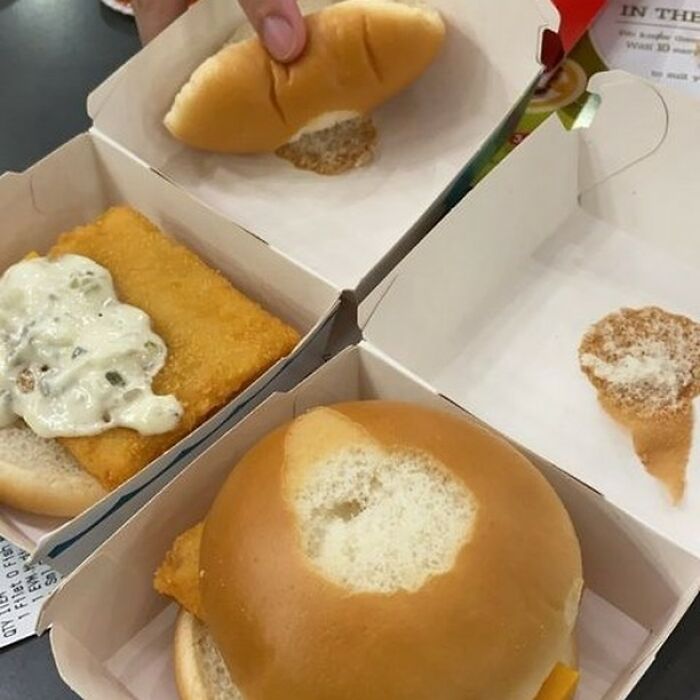 This Instagram Account Continues To Find McDonald's Most 'Senget' Burgers (50 New Pics)