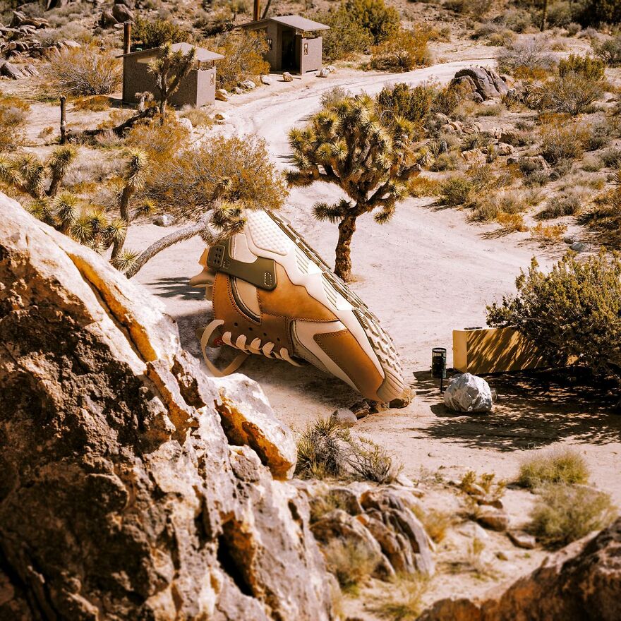 Meet The Surreal World Of Giant Sneakers By Costa Rican Artist Carlos Jiménez Varela (81 Pics)