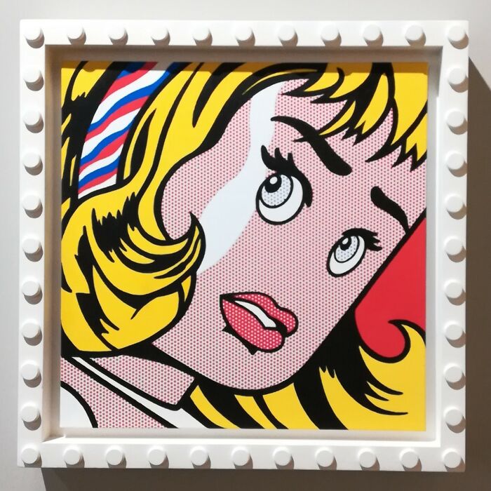 Girl With Hair Ribbon By Roy Lichtenstein