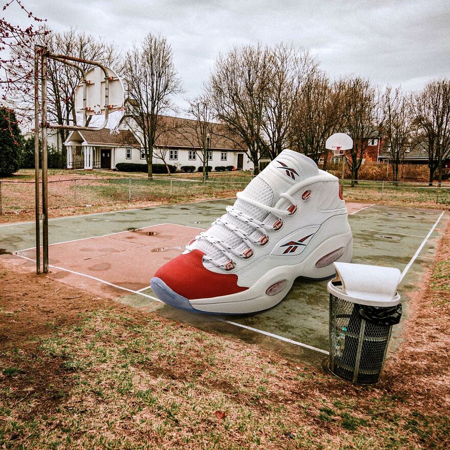 Meet The Surreal World Of Giant Sneakers By Costa Rican Artist Carlos Jiménez Varela (81 Pics)