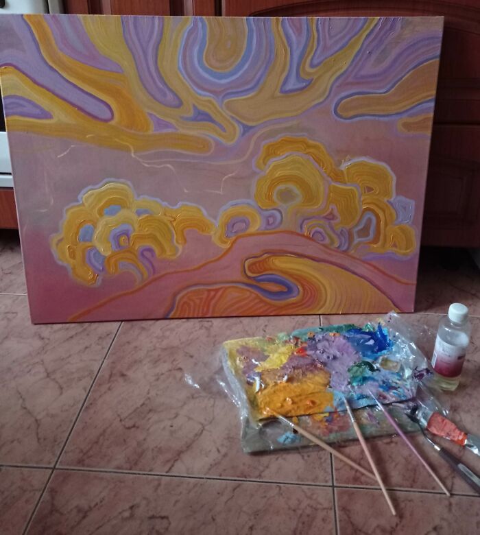 I Paint My Art In The Dark Amid Difficult Times In Ukraine I Paint My Art In The Dark Amid Difficult Times In Ukraine