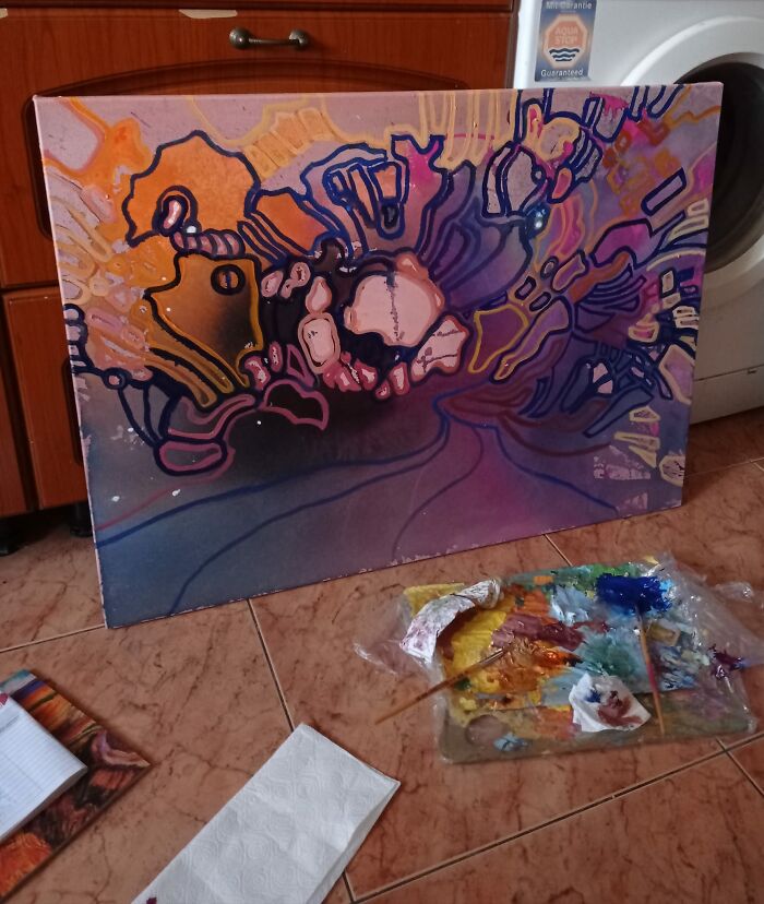 I Paint My Art In The Dark Amid Difficult Times In Ukraine I Paint My Art In The Dark Amid Difficult Times In Ukraine