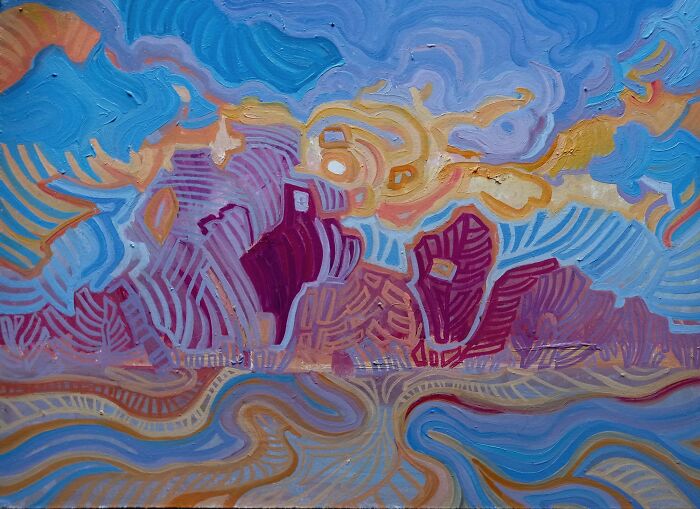 I Paint My Art In The Dark Amid Difficult Times In Ukraine I Paint My Art In The Dark Amid Difficult Times In Ukraine